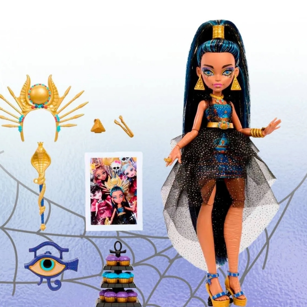 🪀Monster High Cleo De Nile Doll in Monster Ball Party Dress